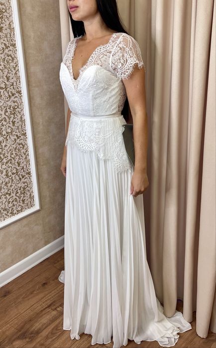 Новое свадебное платье Asos, платье на роспись s-m, xs-s