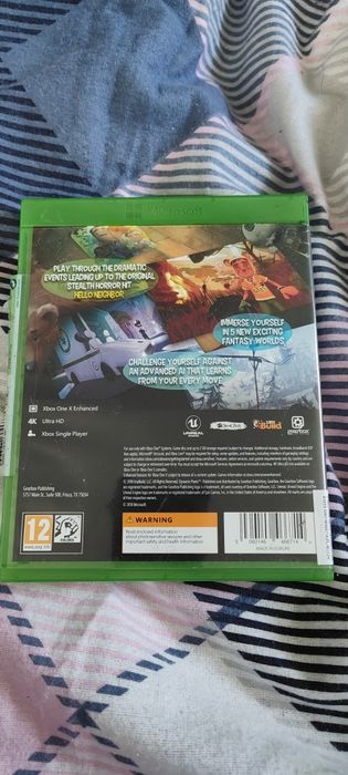 Hello neighbor hide and seek gra na konsolę Xbox one
