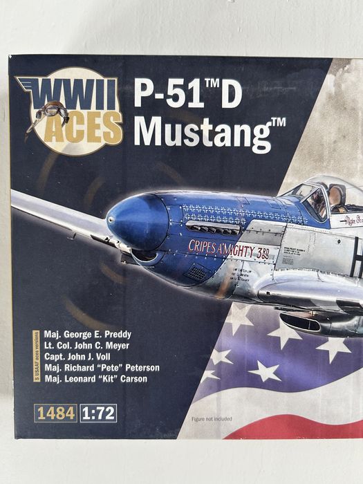 Samolot P-51D Mustang model do sklejenia Italeri 1484