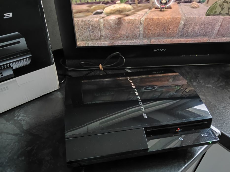 Konsola PS3 CECHB00 ("CECHC04") dysk 500GB oryginalny pad i karton