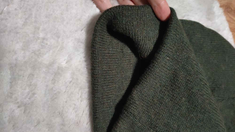 Zestaw czapka komin rękawiczki wełna 3-4 lata Laannaland