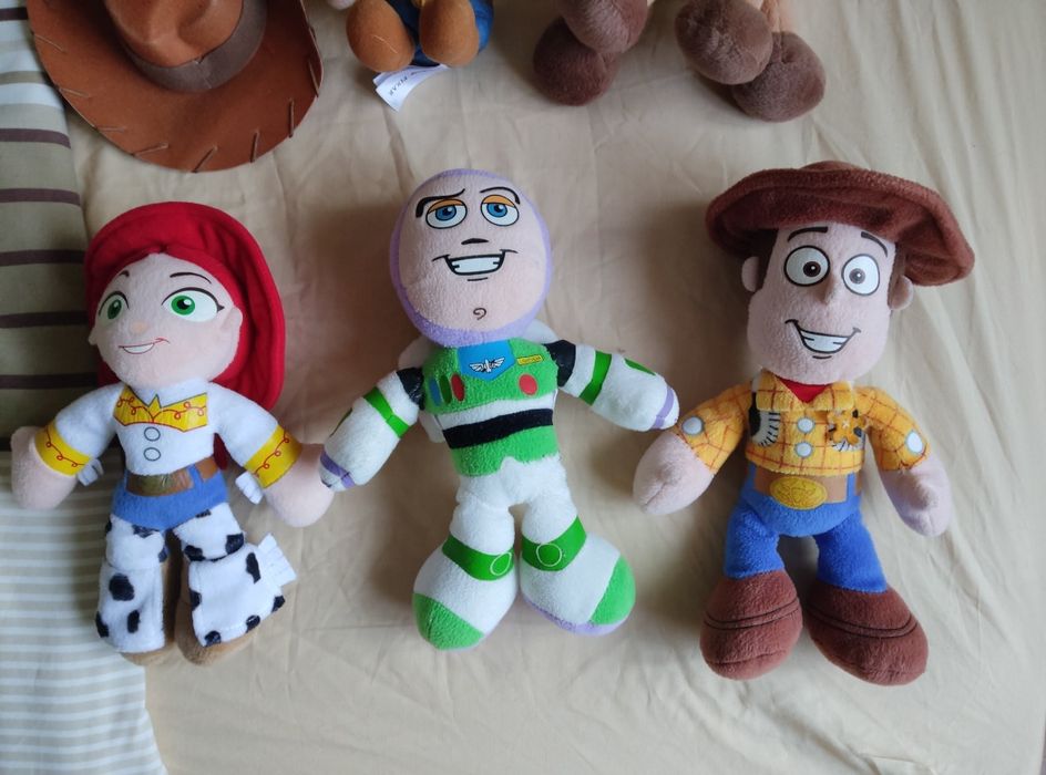 Офіційні плюшеві іграшки персонажів по м/ф Історія Іграшок. Disney, Pixar, Toy Story.