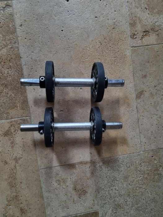 Hantle  gumowane 2 x 4 kg  Hektor Sport