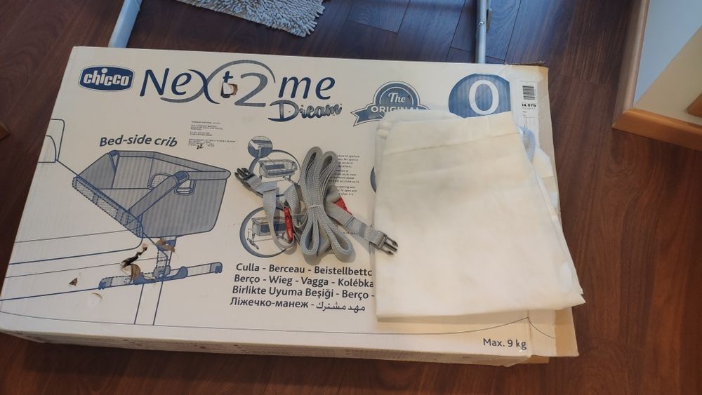 Berço Chicco Next2me dream