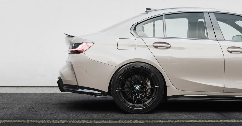 Aileron lip spoiler traseiro BMW M3 M4 G80 G82