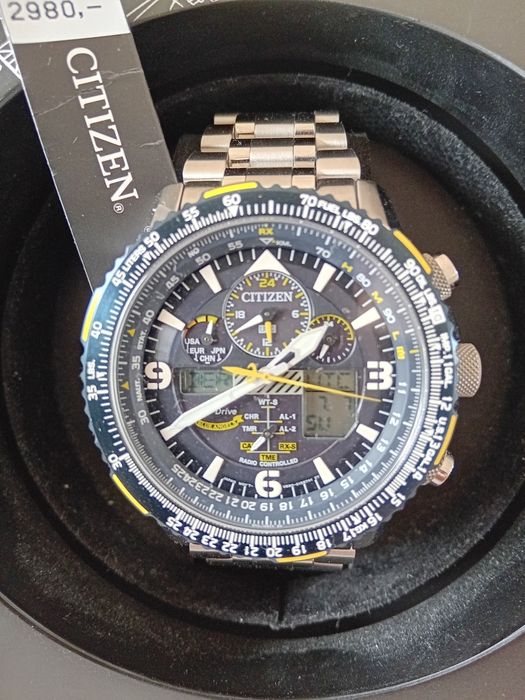 時計 CITIZEN PROMASTER Blue Angels PME65-2071 Citizen JY8078-52L - Zegarek Promaster Sky Blue Angels Eco