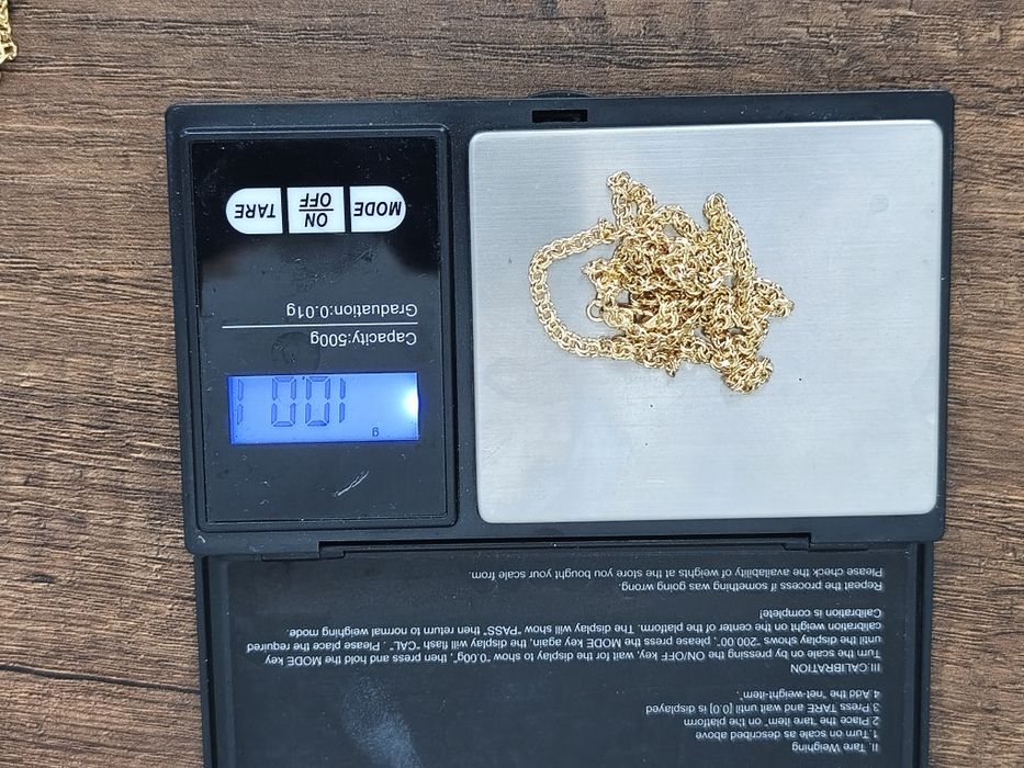 Nowy piękny złoty łańcuch Garibaldi 585 14k 55cm 10.01gr okazja!!