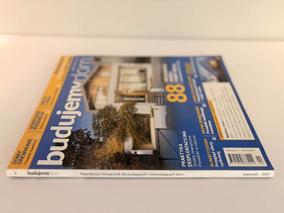 Magazyn Budujemy dom nr 4/21 Domy drewniane Ocieplanie poddasza