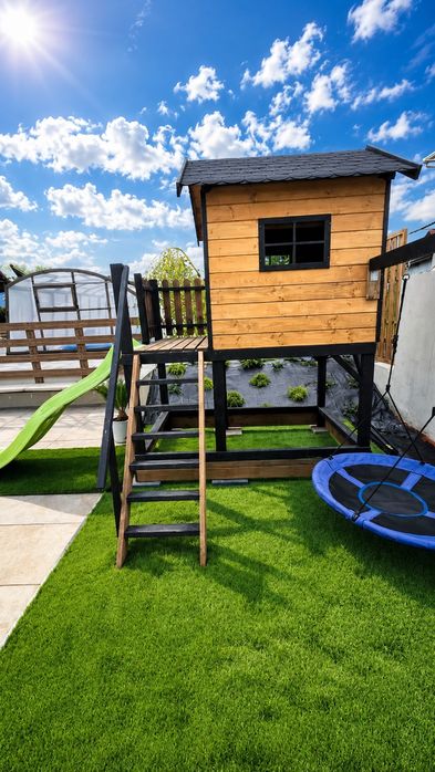 Jacuzzi, sauna, balia – luksusowy domek/apartament w górach, basennoclegi