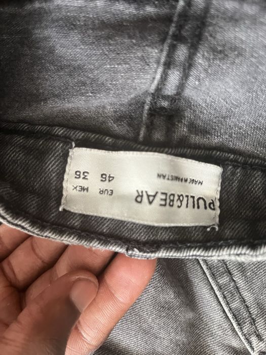 calcas de ganga rasgada da pull&bear