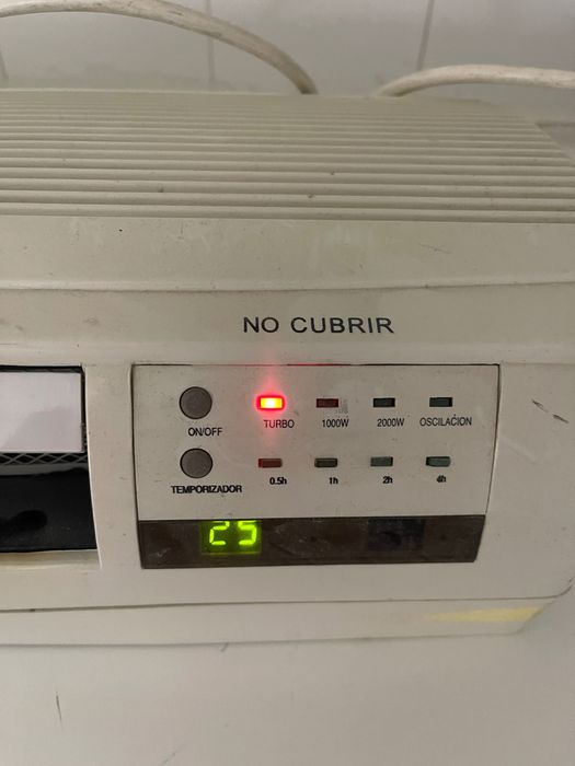 Aparelho de ar quente são dois