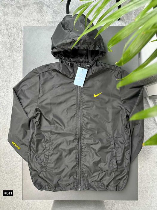 Черная Куртка NIKE NOCTA Goretex - Вітровка водовідштовхна Найк Нокта гортекс