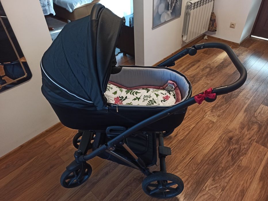 Wózek tako baby model celebrity czarno bialy 2w1