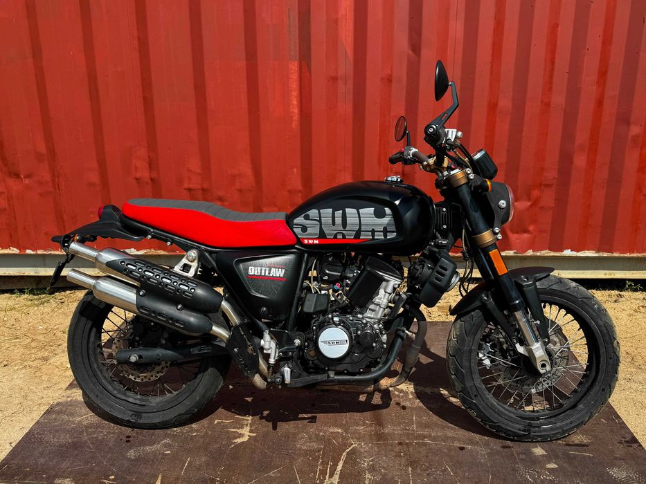 SWM 125 ccm Scrambler Café Racer wtrysk katB