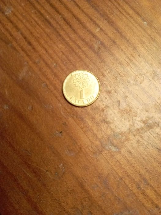 Moedas de 1 Escudo português anos 1987 a 1993