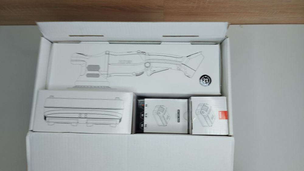 RUPES BigFoot iBrid Polisher HLR21 STD полірувальна машина