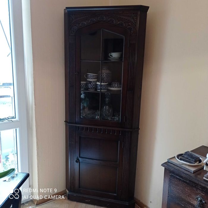 witryna narożna, narożnik, barek