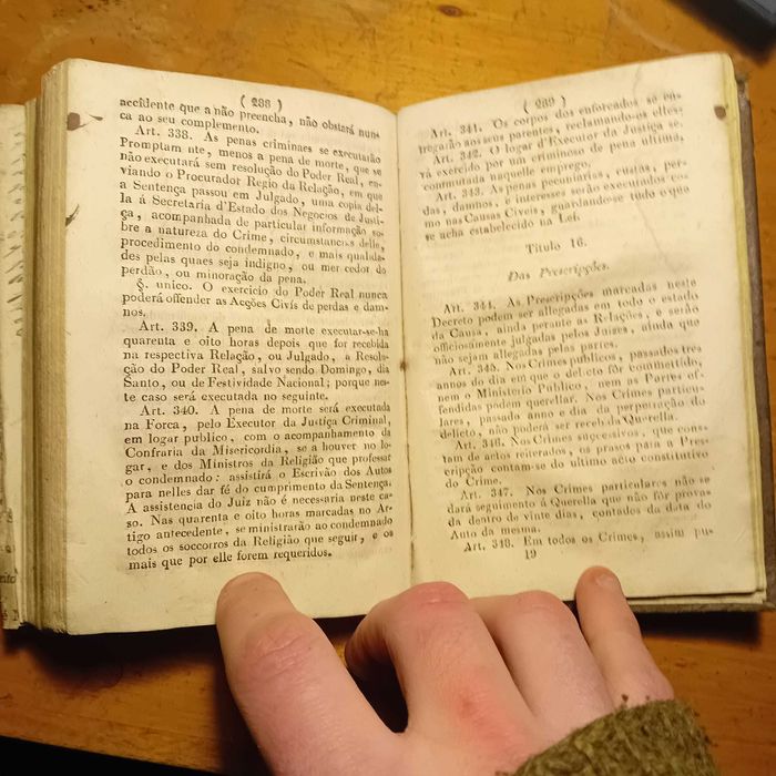 Decretos de 29 de Novembro de 1836, e 13 de Janeiro de 1837