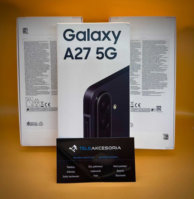 Samsung Galaxy A27 | BLACK | NAJTANIEJ | 6/128GB | Od ręki | Teleakcesoria