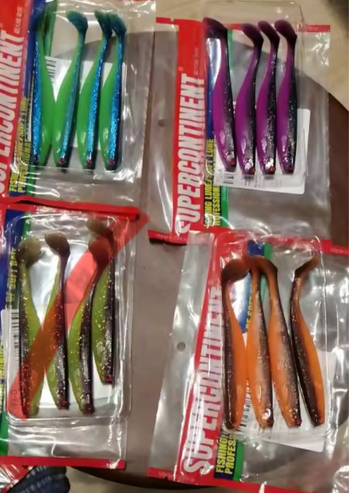 Fishing 3D  Miękka przynęta 100 mm 4 szt