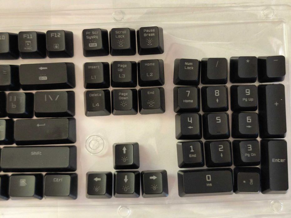 Кейкапи Hator Rockfall EVO HTK-610 (104 кл., ABS, Cherry MX) — оригінал