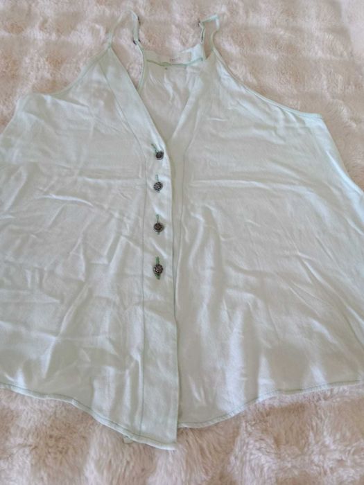 Bata verde claro, turquesa Colcci silver, S-M