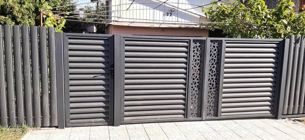 Встановлення та власне виготовлення заборів, Відкатних воріт