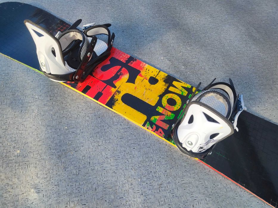 Uniwersalny All-Mtn SALOMON PULSE 142 cm + wiązanie NIDECKER ! serwis