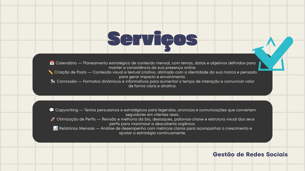 Gestão de Redes Sociais e Marketing Digital | Criação de Conteúdo