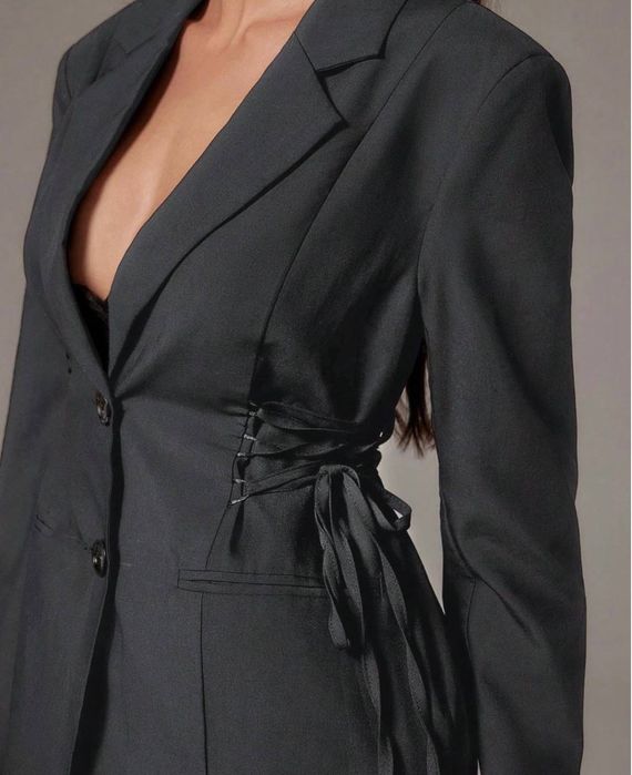 Піджак SHEIN сірий