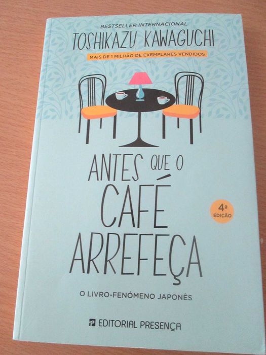 Antes que o Café Arrefeça de Toskikazu Kawaguchi