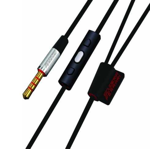 Auriculares Ferrari by  Logic3 Scuderia R100i (preto)