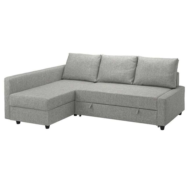 Sofá-cama IKEA FRIHETEN azul