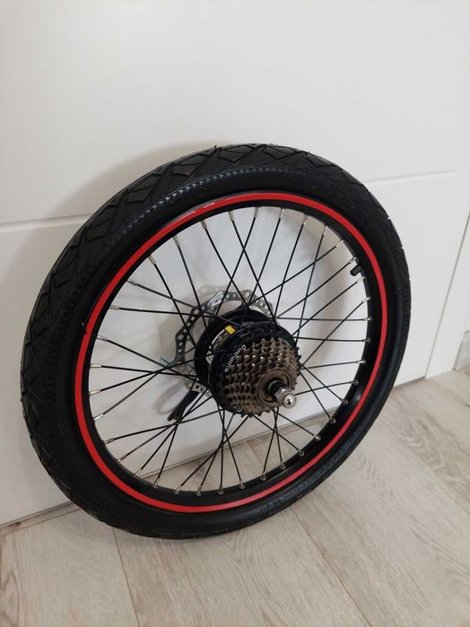 Fiido X motor silnik koło rowerowe z wolnobieg tarcza 350W 36V