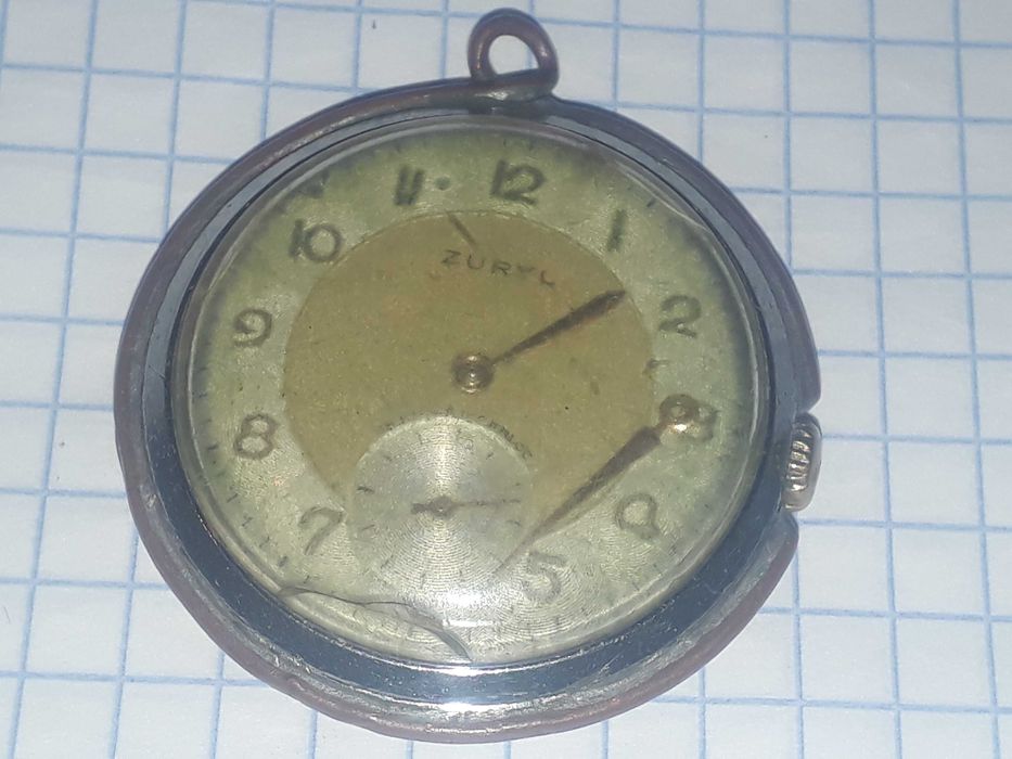 Часы швейцарские винтажные Zuryl