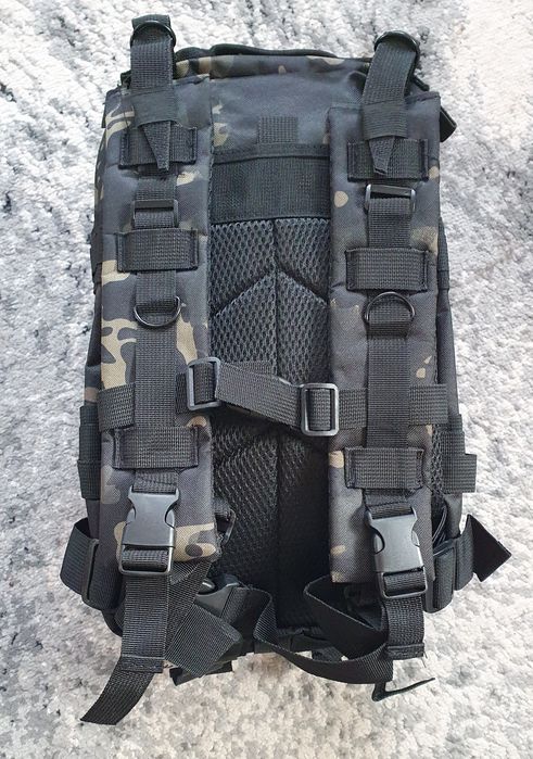Plecak taktyczny khaki lub czarny 25l