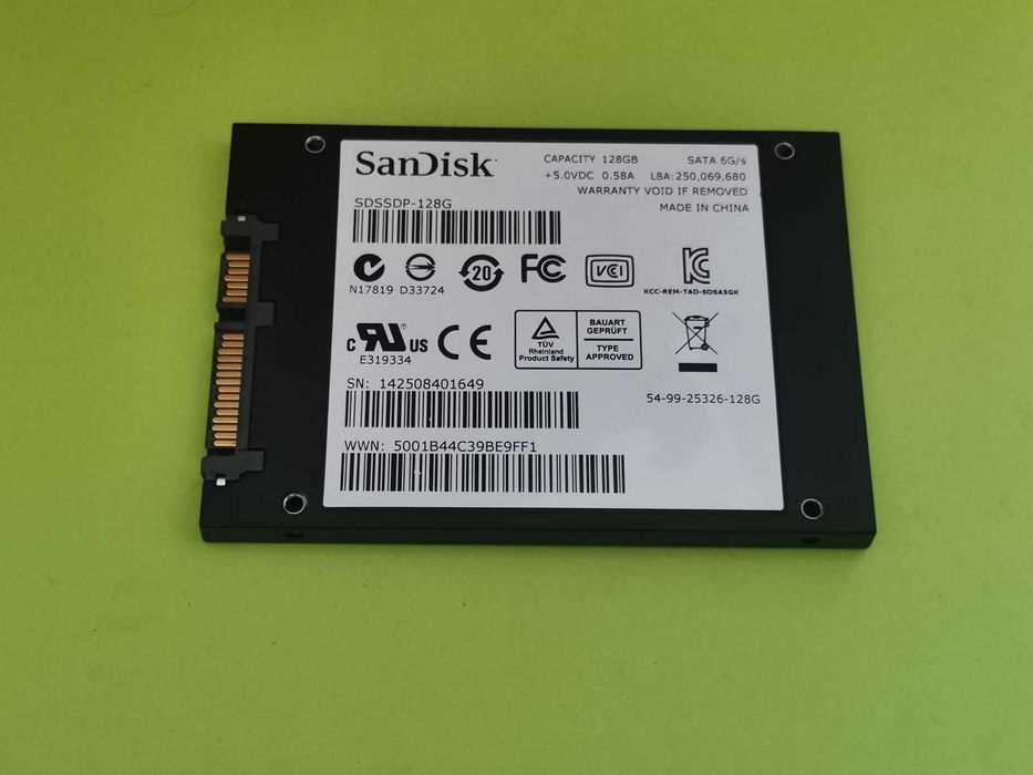 SSD 128GB SanDisk