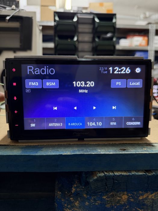 Radio Pioneer SPH-DA150BT Carplay e Android Auto
