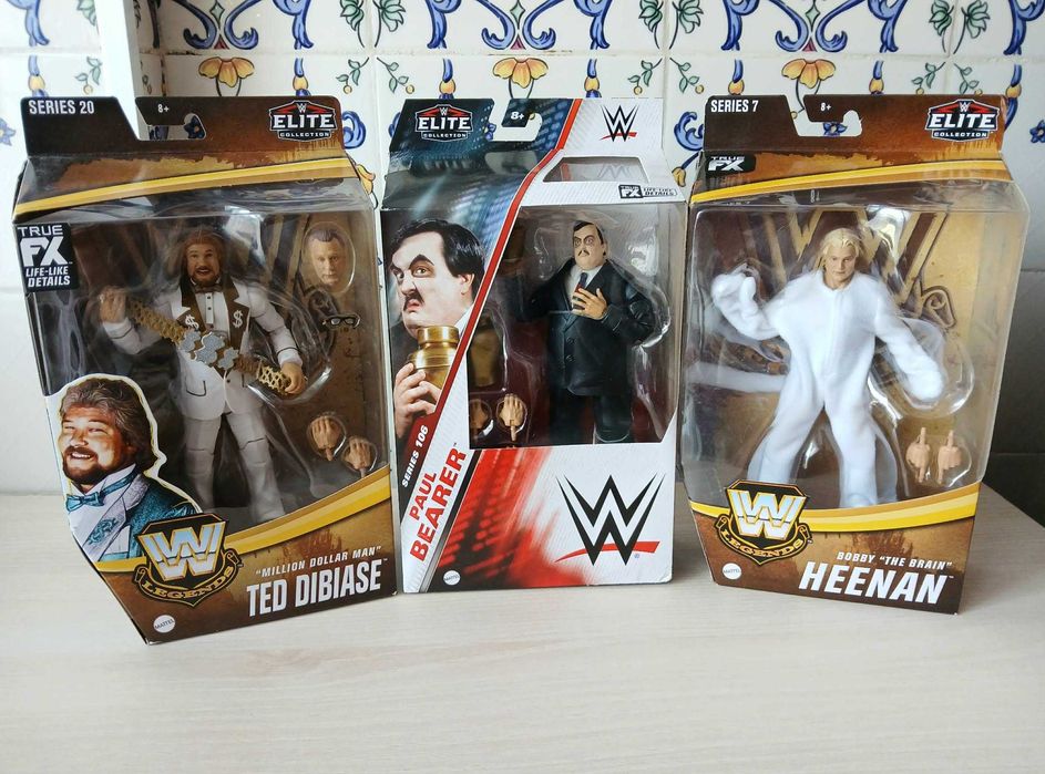figuras wwe elite mattel ultimate edition wrestling bonecos de coleçao