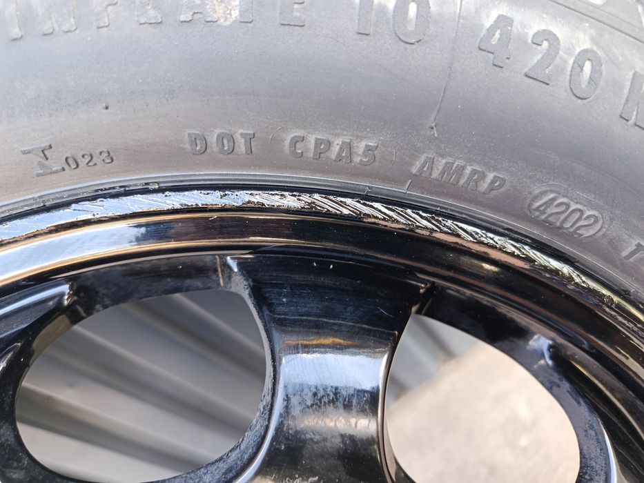 Koło zapasowe alu dojazdówka 17"  Mercedes W 211   5x112