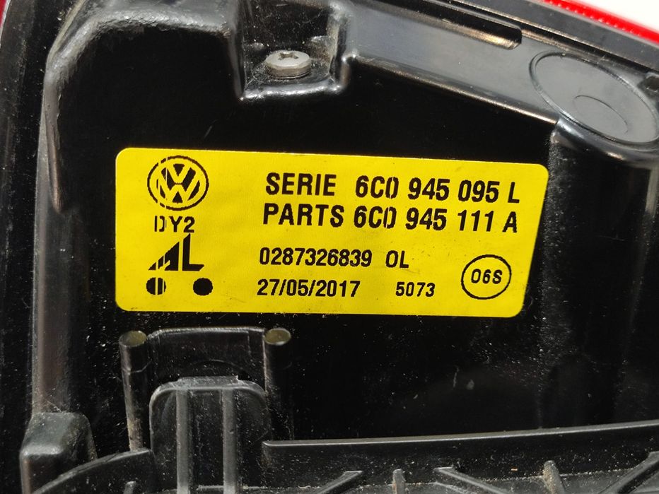 Farolins traseiros trás direito esquerdo originais VW Volkswagen Polo