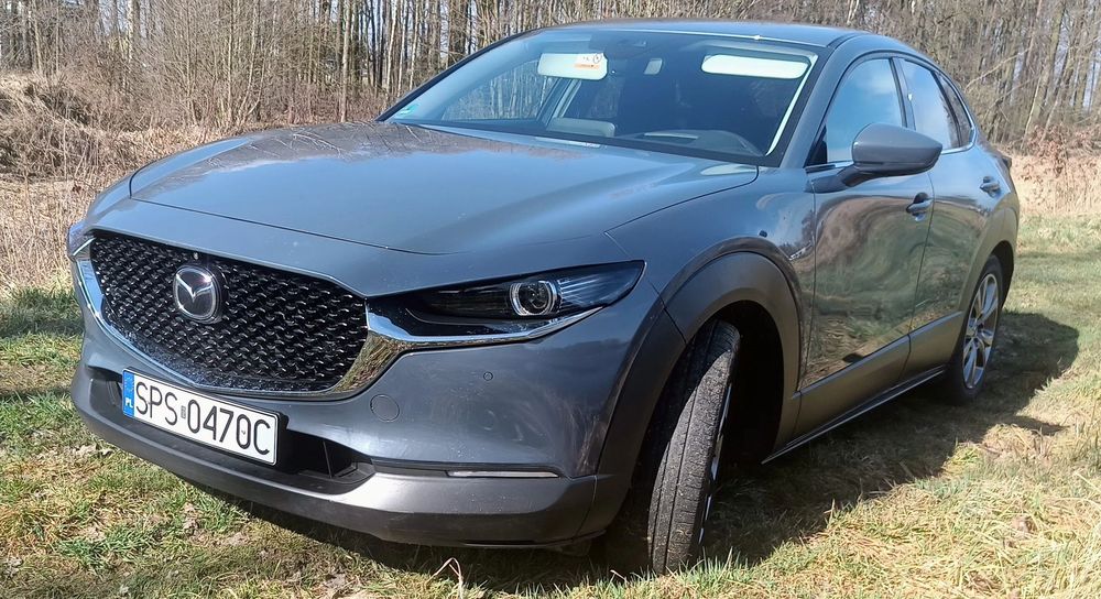 Mazda CX-30 Hikari , kamery 360, serwis, niski przebieg, hak,