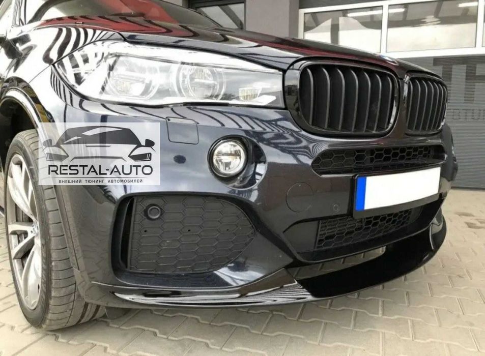 обвес bmw x5 f15 M-Performance Черный м пак аеро кит губа Диффузор