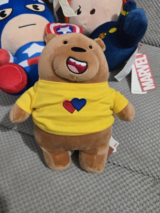Новые Мягкие игрушки marvel лиса медведь we bare bears