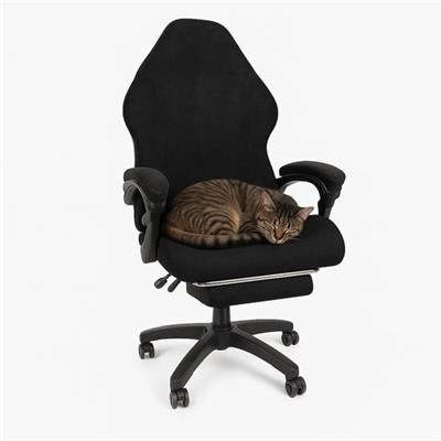 Pokrowiec ochronny na fotel gamingowy czarny