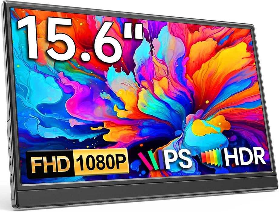 Портативный монитор KQC 15.6" FHD/IPS/USB C/HDMI