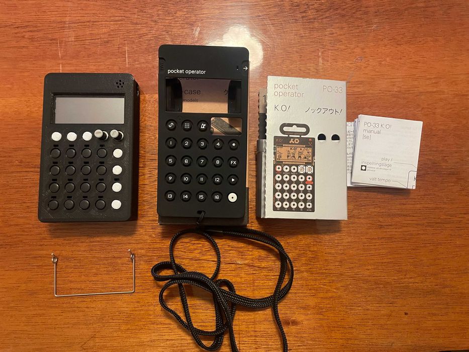sampler Pocket Operator PO-33 KO-33 teenage engineering