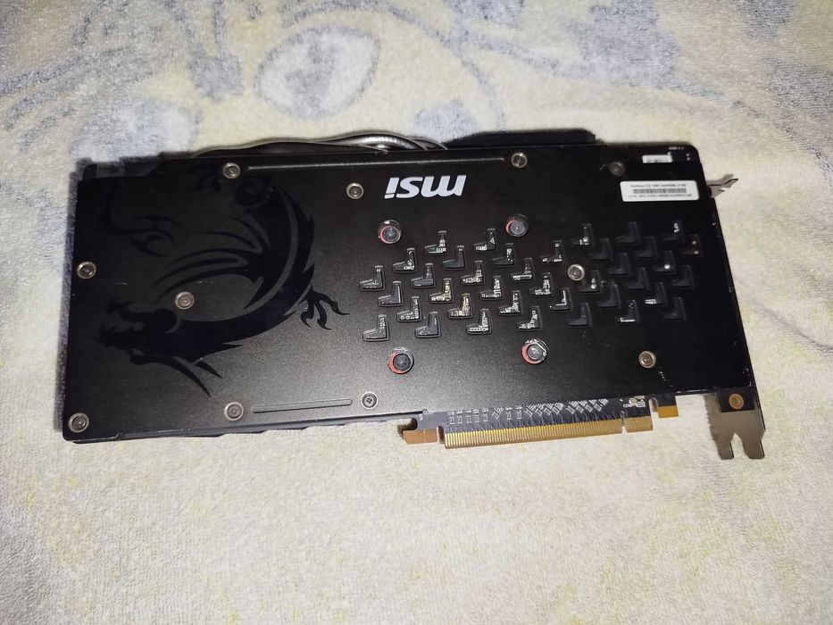 Відеокарта MSI RX580 8Gb