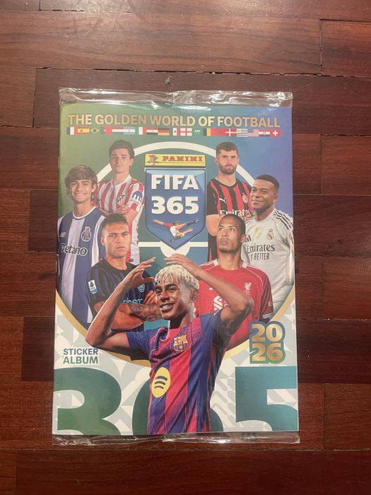Álbum de CROMOS Panini FIFA 365 / 2026 – NOVO e SELADO
