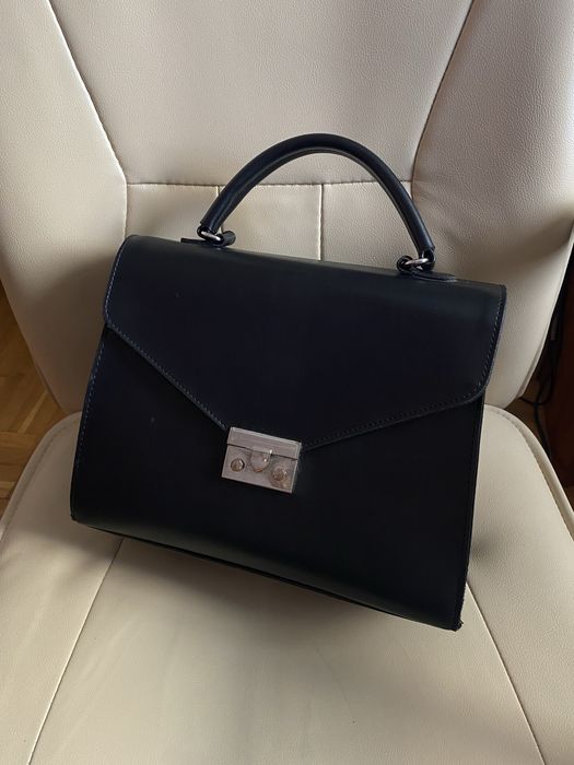 Шкіряна сумка в стилі kachorovska та coosh